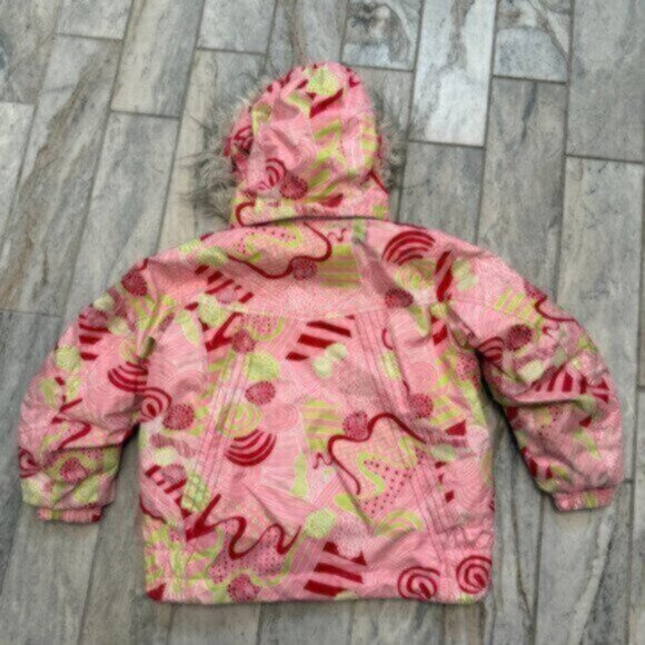 Spyder girls size 5 insulated skiing/snowboard coat Retails $160. - Picture 4 of 10